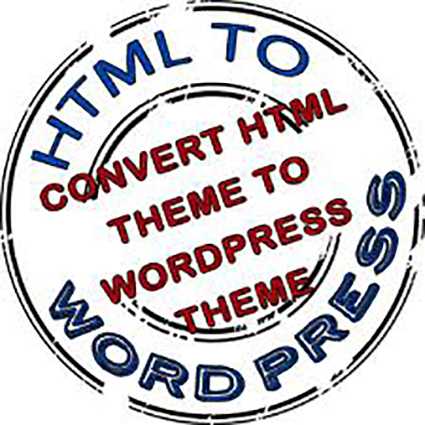 How to convert HTML to WordPress Theme?