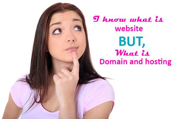 I know website.But, what is domain and hosting?